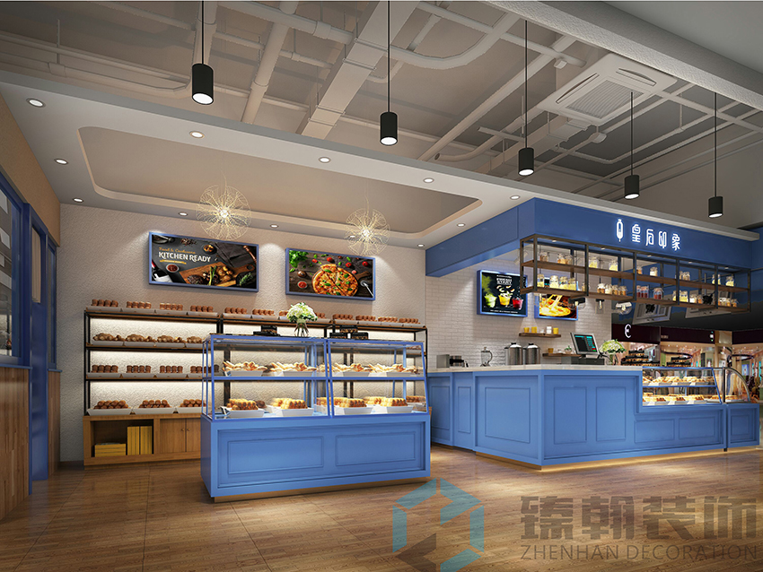 100平皇后印象面包店設(shè)計(jì)裝修