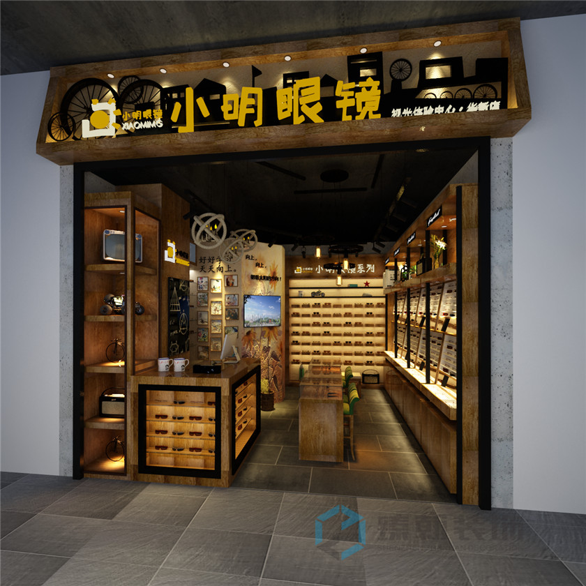 80平小明眼鏡裝修案例