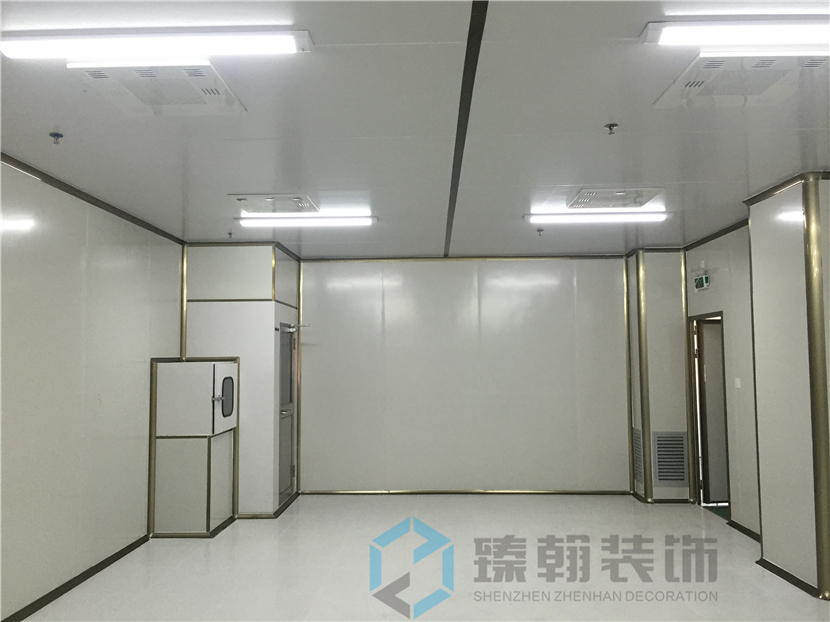 1200㎡沙井無塵廠房裝修