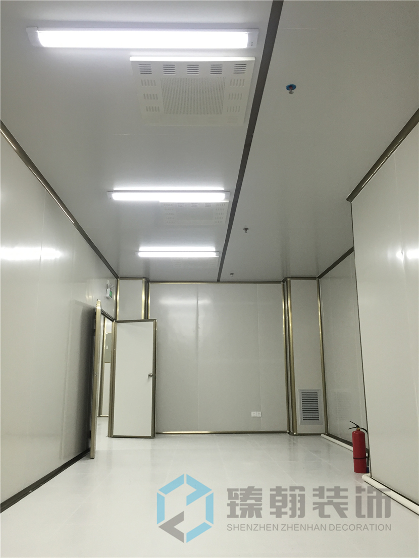 1200㎡沙井無塵廠房裝修