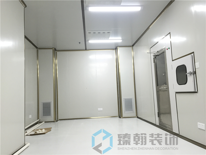 1200㎡沙井無塵廠房裝修