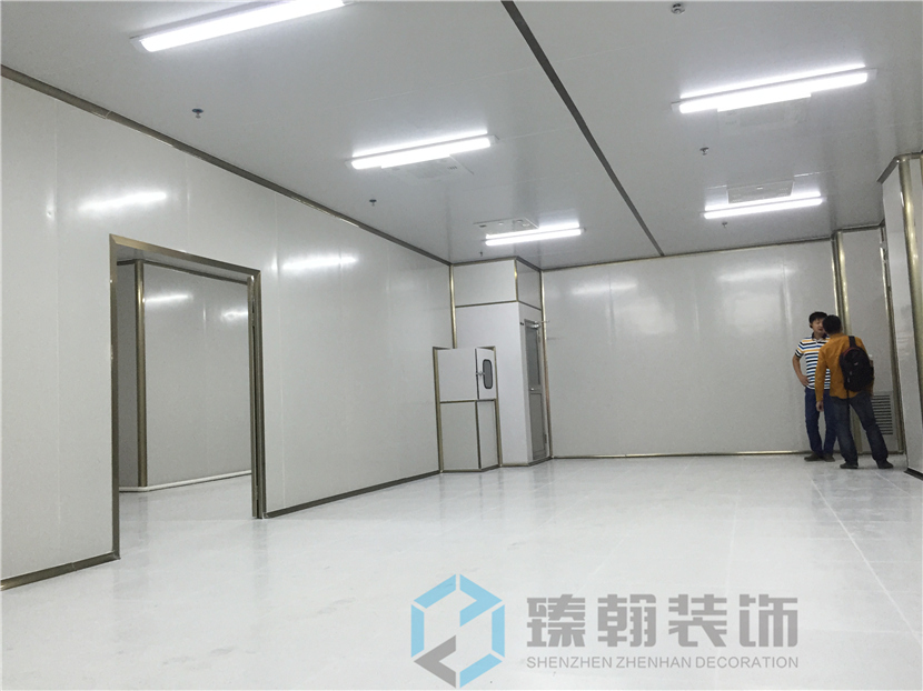 1200㎡沙井無塵廠房裝修