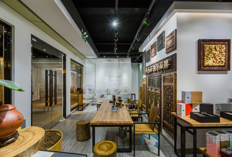 100平千庭單從店面裝修