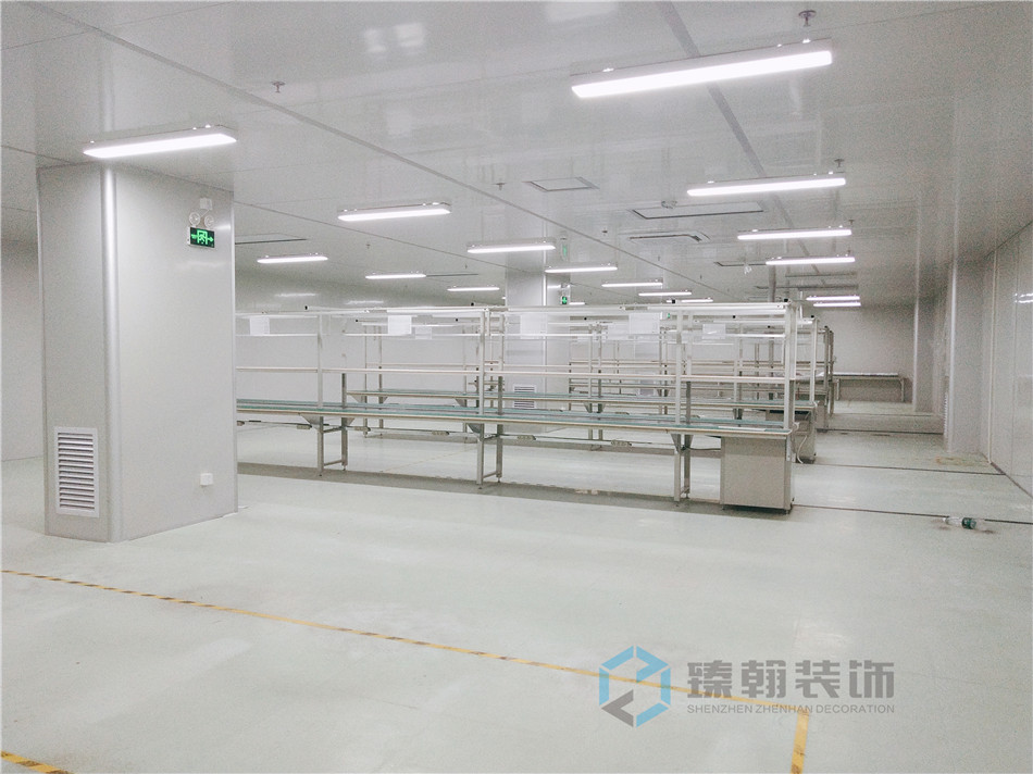 一千品1200㎡廠房裝修