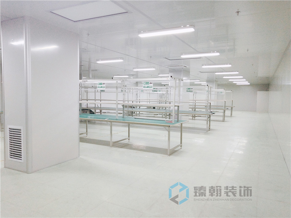 一千品1200㎡廠房裝修