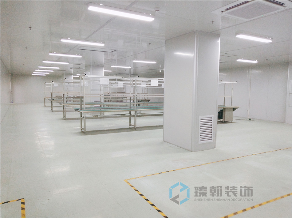 一千品1200㎡廠房裝修