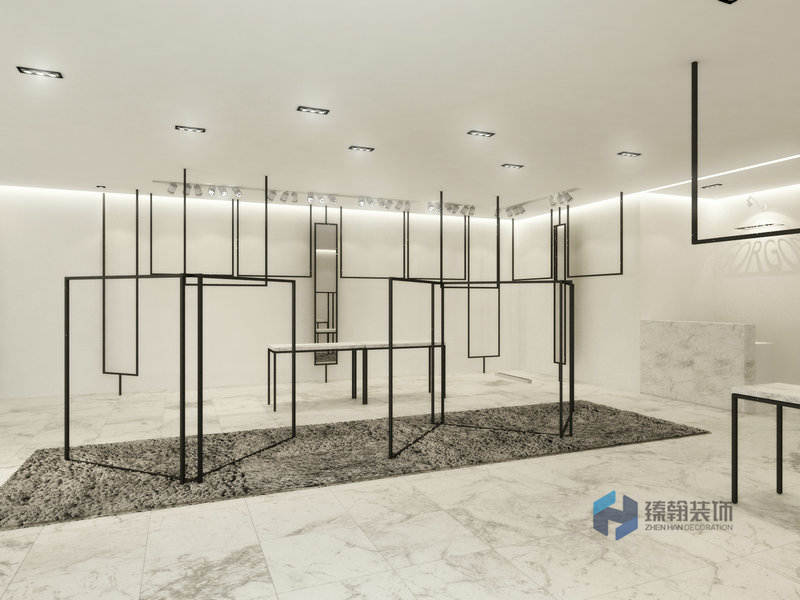 100平羅湖萬象城服裝店裝修設(shè)計(jì)