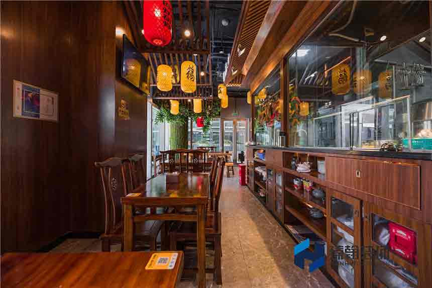 100平南山前海鵝滿(mǎn)分店設(shè)計(jì)裝修