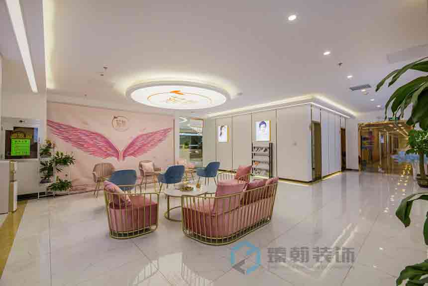 1200㎡芯氧醫(yī)療美容院設(shè)計(jì)裝修