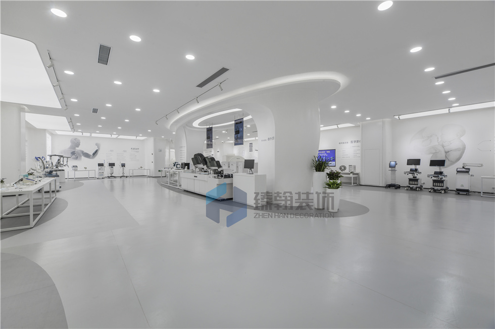 3000㎡醫(yī)療展廳設(shè)計裝修