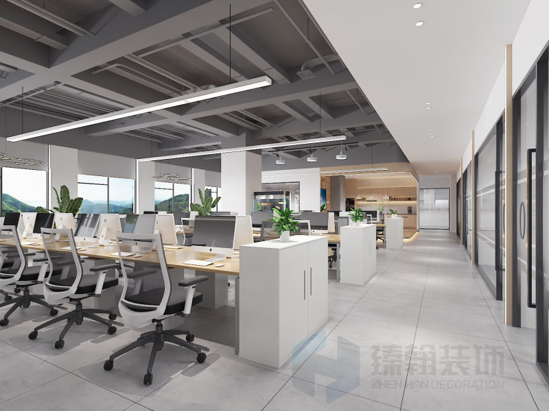 30002卓益節(jié)能東莞廠房辦公室設(shè)計裝修