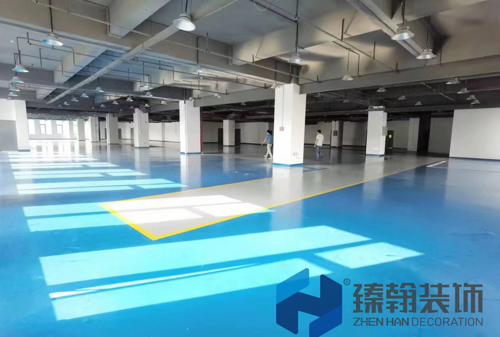 3000科技公司辦公室+廠房+展廳設計裝修