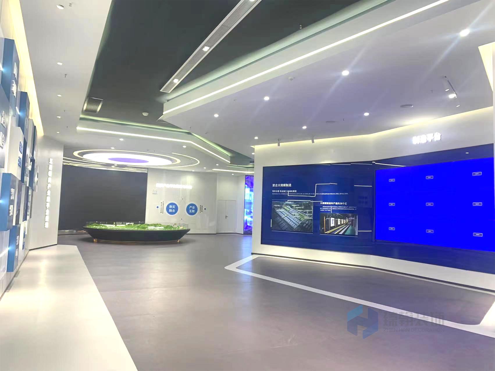 1500㎡修水模具展示展廳設(shè)計(jì)裝修
